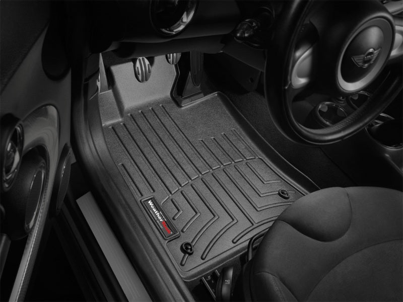 WeatherTech 07+ Mini Convertible Front FloorLiner - Black