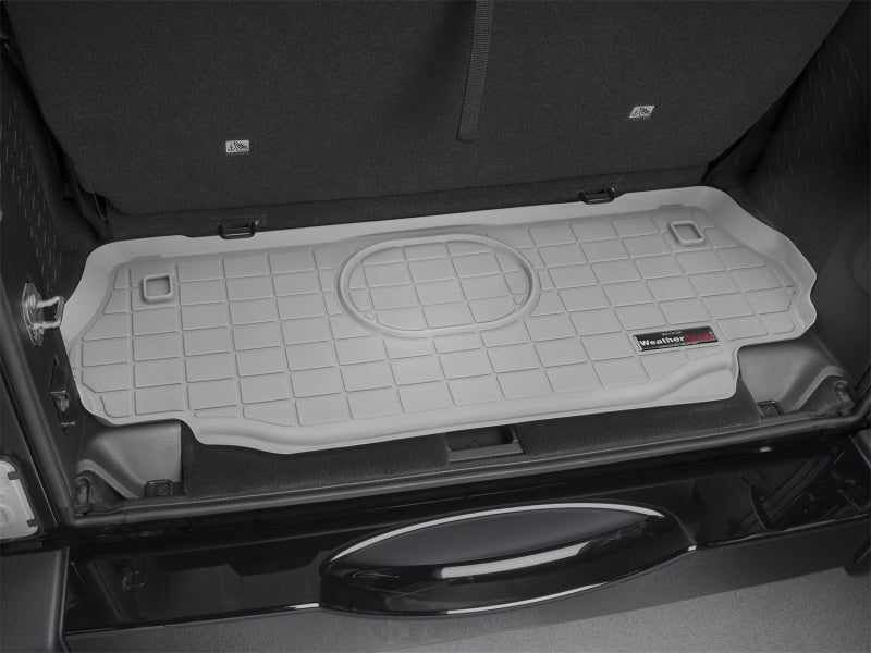 WeatherTech 15-16 Jeep Wrangler Cargo Liners - Grey