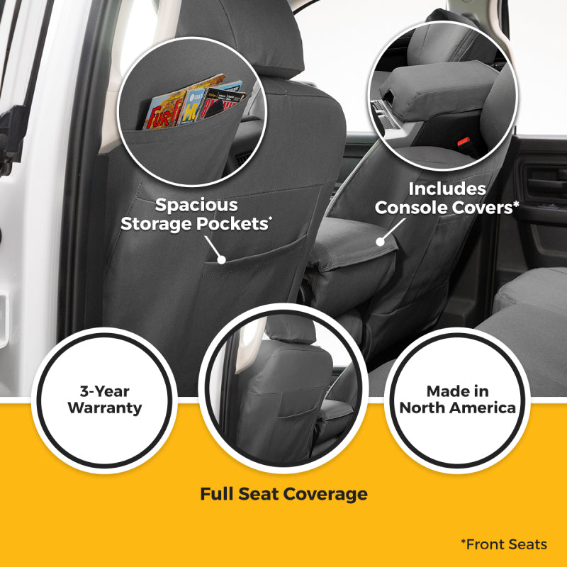 Covercraft 03-06 Chevrolet Suburban 1500 Carhartt PrecisionFit Second Row Seat Covers - Gravel