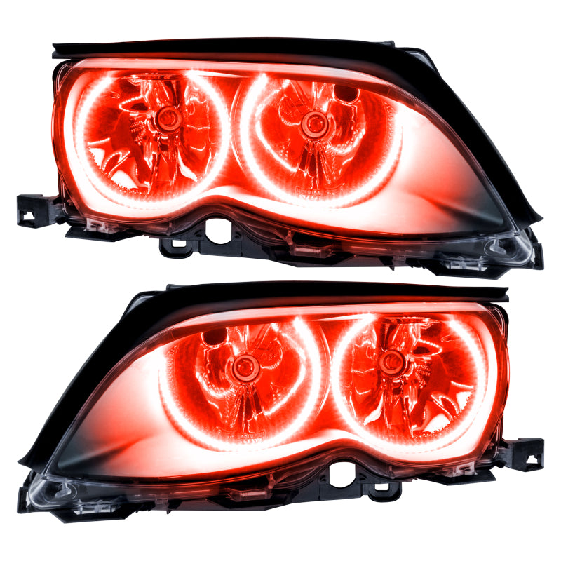 Oracle 02-05 BMW 3 Series SMD HL - Black - ColorSHIFT w/o Controller