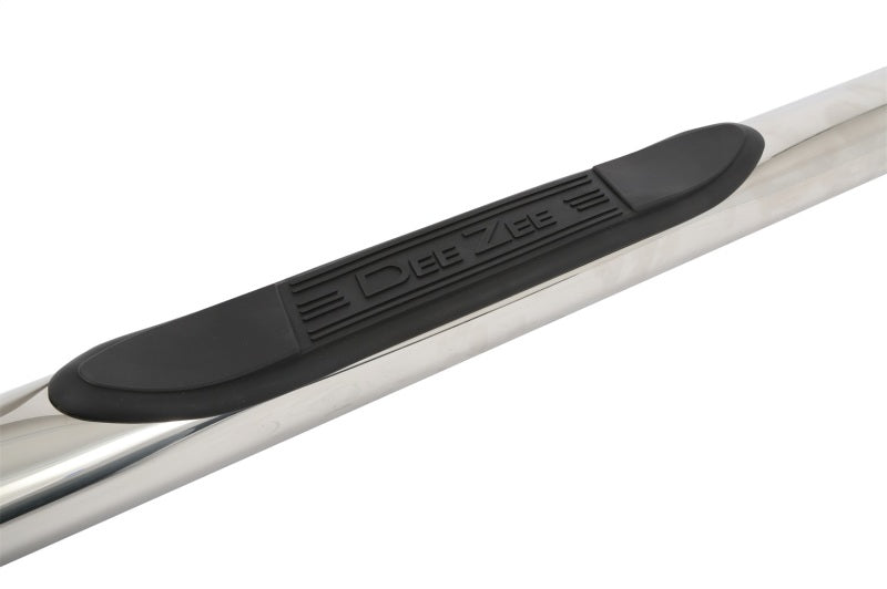 Dee Zee 14-18 Chevrolet Silverado Tubes - 3In Round Stainless Polished ExtCab