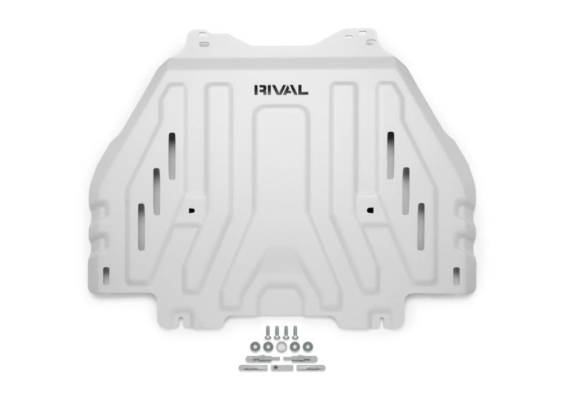 Rival 24-26 Tacoma 4Runner GX550 Tundra (all i-Force) Aluminum Transmission Cat Converter Skid Plate
