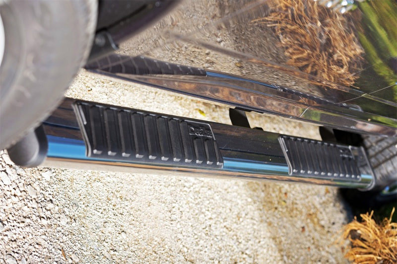 Dee Zee 99-23 Chevrolet/GMC/Dodge/Ford Full Size Truck Tubes - 6In Oval - Stainless Steel (RegCab)