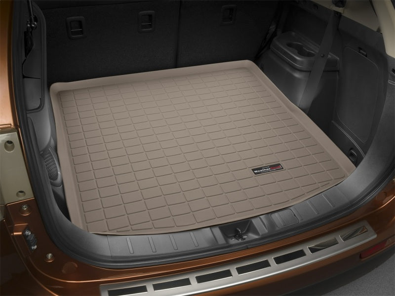 WeatherTech 14+ Mitsubishi Outlander Cargo Liners - Tan