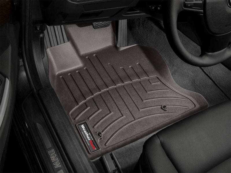 WeatherTech 2010-2016 BMW 5-Series Front FloorLiner - Cocoa