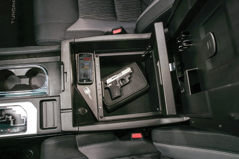 Tuffy Console Safe W/ Combo Lock For Toyota Tundra W/ Flow Thru Console