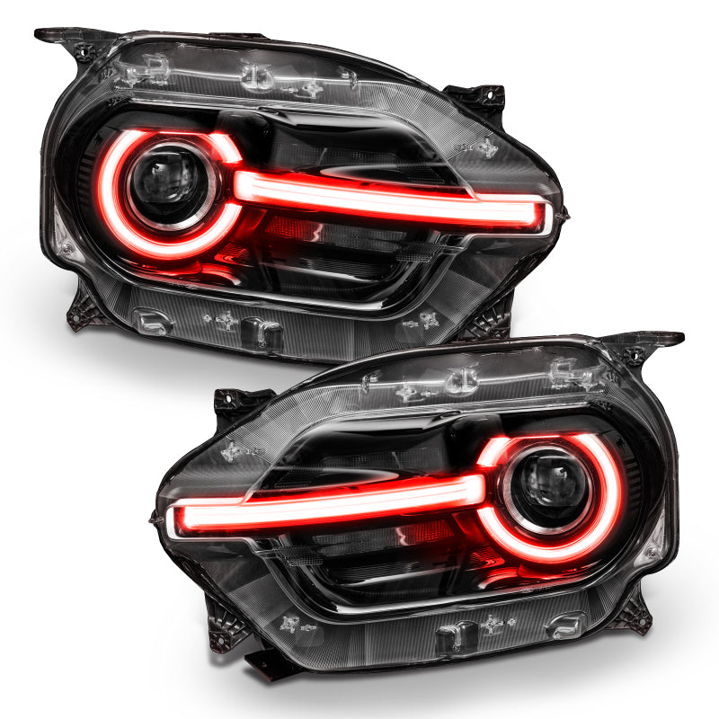 Oracle 2021 Ford Bronco Sport RGB+W Headlight DRL + Halo - ColorSHIFT w/ RF Controller