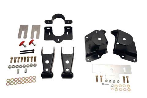 Belltech SHACKLE AND HANGER KIT 99-06 GM/GMC 1500 EXT CAB 4inch