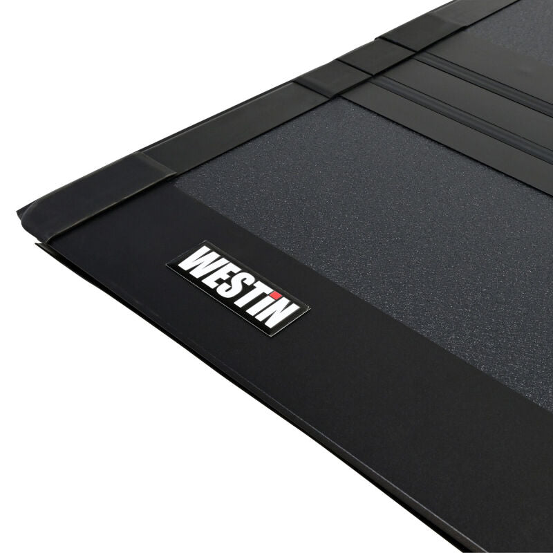 Westin 17-26 Ford F-250/350 Super Duty 6ft. 10in. Bed Hard Tri-Fold Tonneau Cover - Black