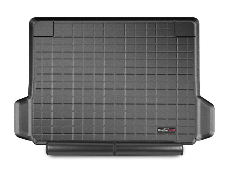WeatherTech 2018+ BMW X3 Cargo Liner w/ Bumper Protector - Black (w/ Spare Tire)