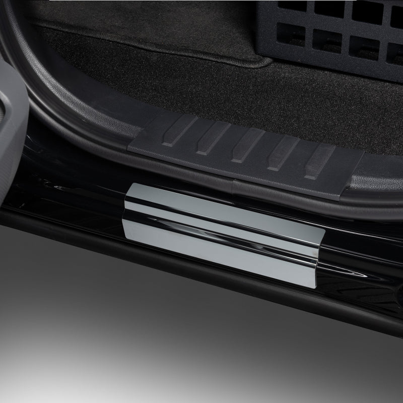 Putco 17-20 Ford SuperDuty - Crew Cab (4pcs) Black Platinum Door Sills