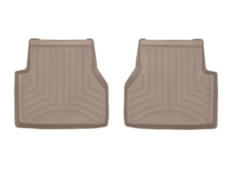 WeatherTech 2019+ Audi A6 Sedan Rear FloorLiner - Tan