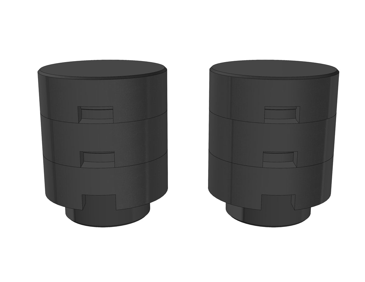 LogiQ 2011-19 GM 2500/3500 Rear Bumpstop Spacer Kit For 1-3 Inch Lift