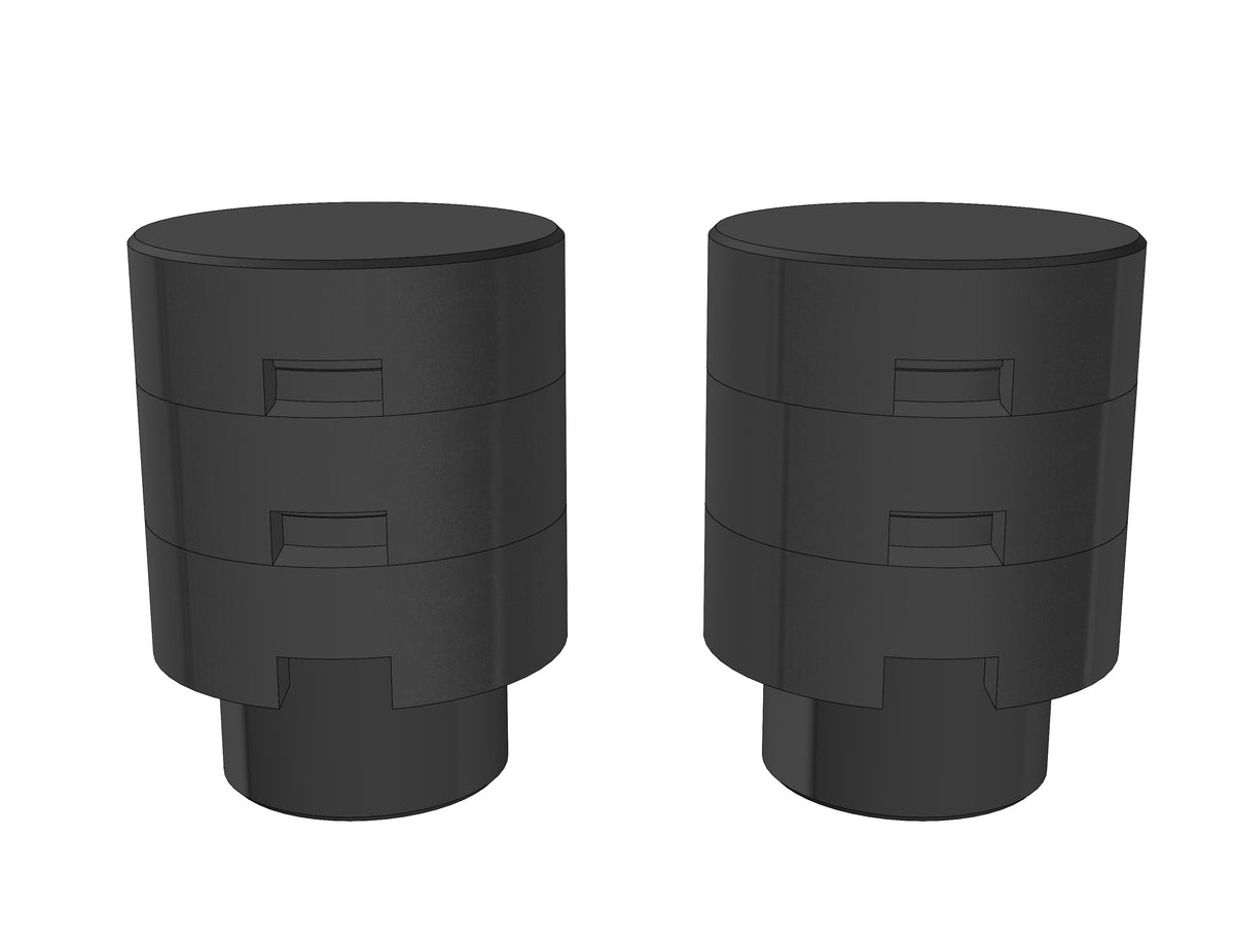LogiQ 2020+ GM 2500/3500 Rear Bumpstop Spacer Kit For 1-3 Inch Lift
