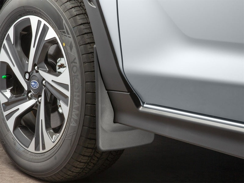 WeatherTech 2024 Subaru Crosstrek No Drill Front MudFlaps - Black