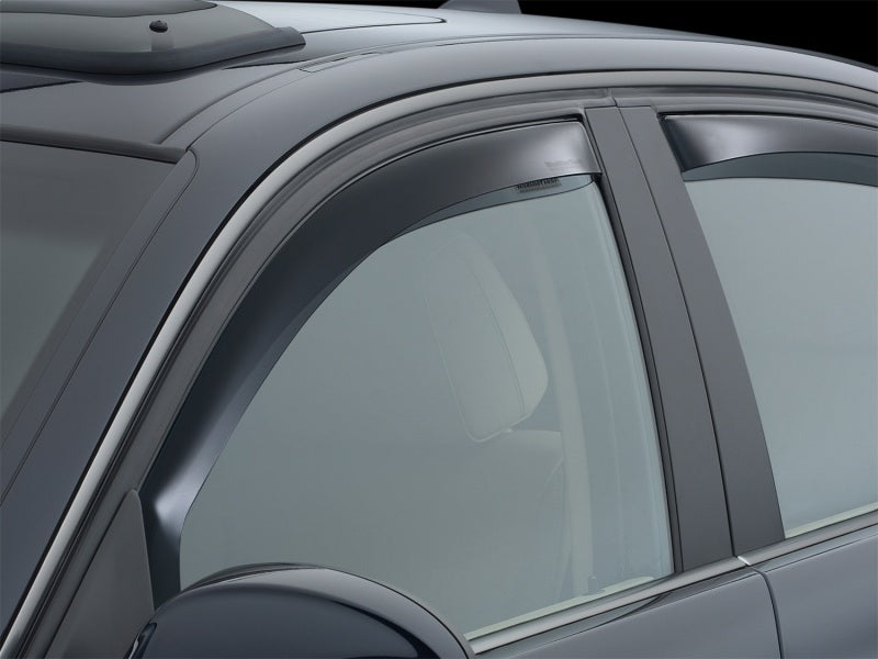 WeatherTech 06-12 BMW 3-Series Front Side Window Deflectors - Dark Smoke