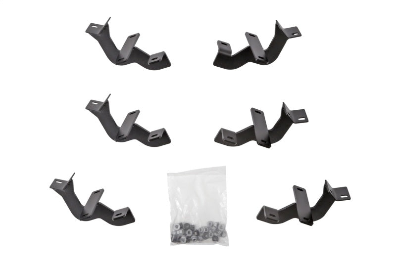 Dee Zee 15-23 Ford F-150/Super Duty Running Board Hex Side Step Bracket Kit
