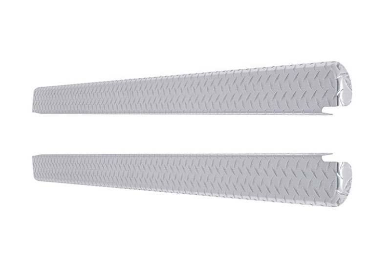 Dee Zee 80-97 Ford F-Series Bed Cap Wrap Brite-Tread Aluminum 8Ft Bed