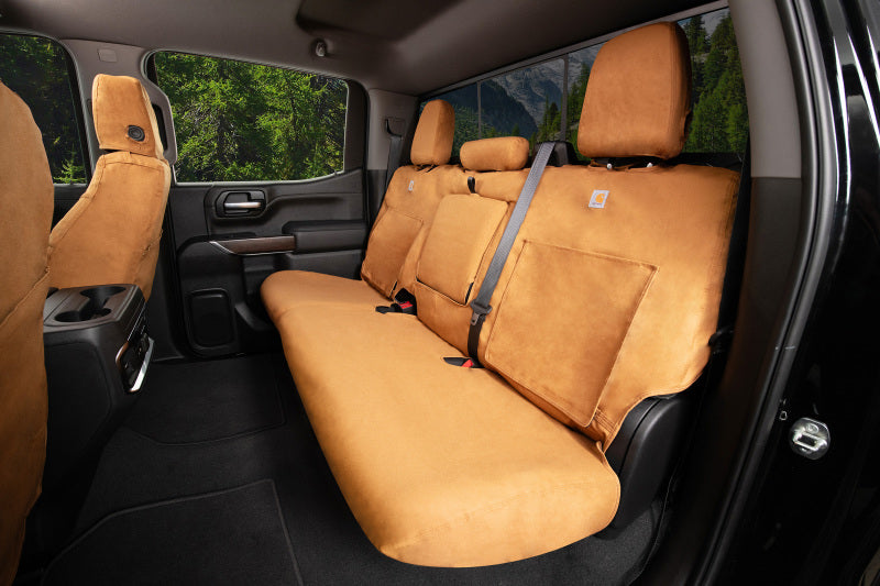 Covercraft 19-24 Dodge Ram Carhartt SeatSaver Custom Second Row Seat Covers - Brown