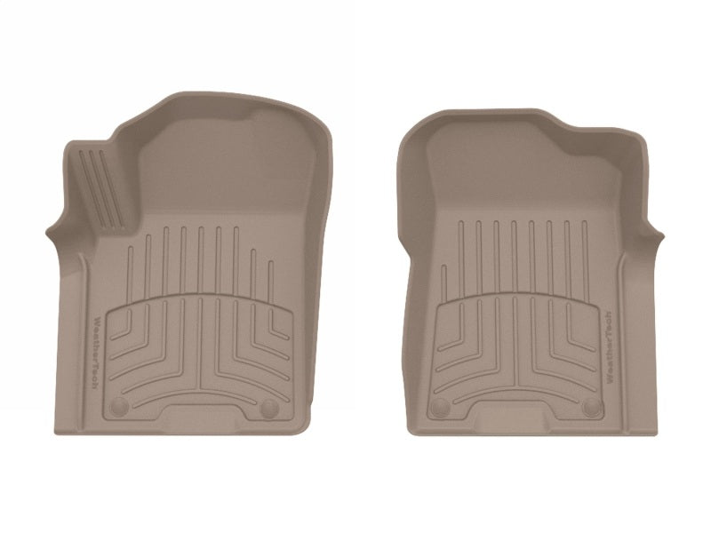 WeatherTech 19-24 Infiniti QX80 Front FloorLiner HP - Tan