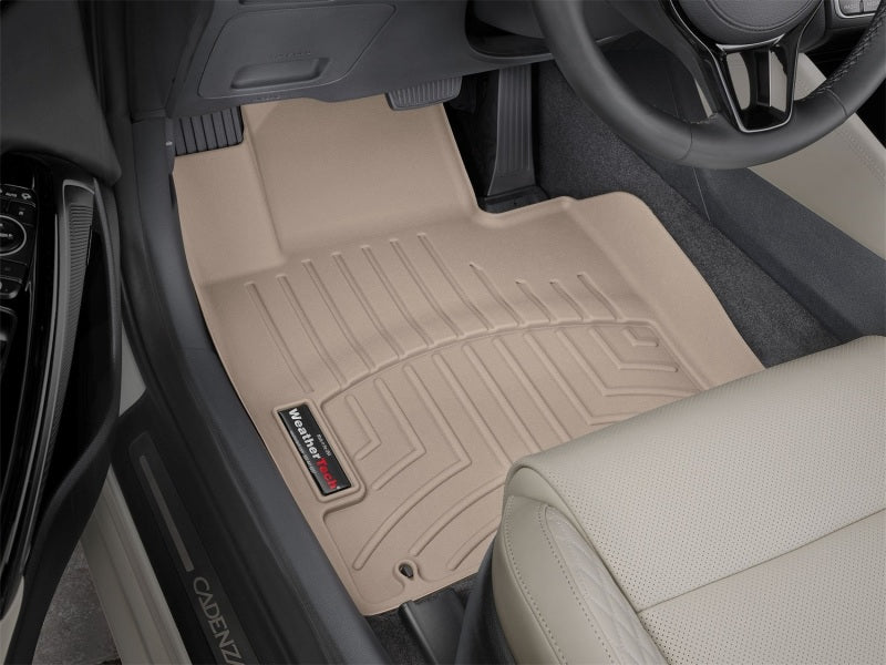 WeatherTech 2017+ Kia Cadenza Front FloorLiner - Tan