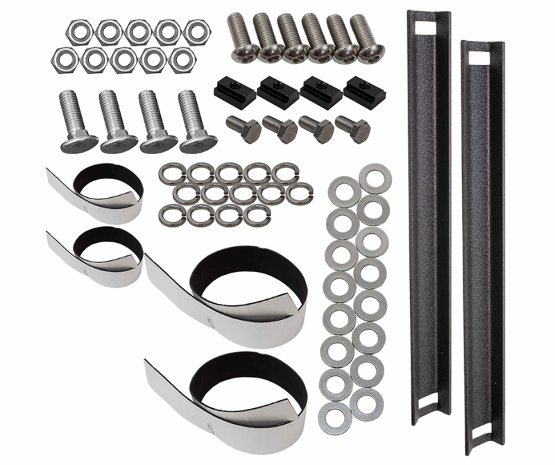 Fishbone Offroad 2020+ Jeep Gladiator Bed Storage Rack Steel Powdercoat