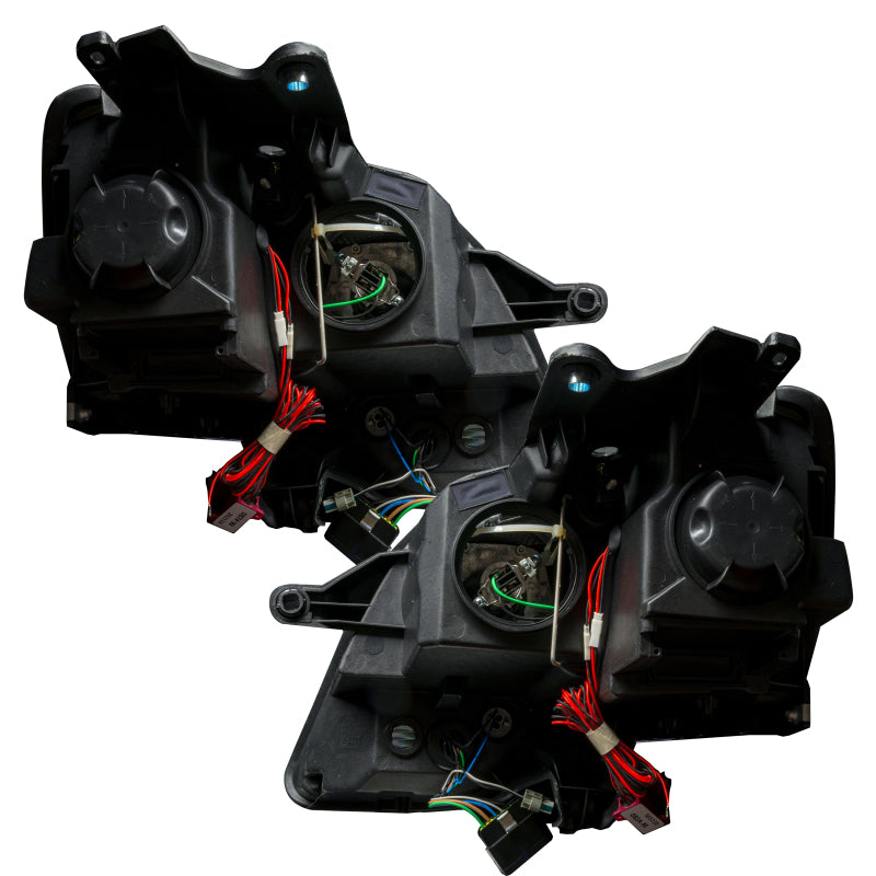 Oracle Lighting 08-12 GMC Acadia Non-HID Pre-Assembled LED Halo Headlights-UV/Purple