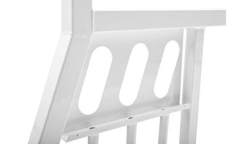 BackRack 01-23 Chevrolet 2500/3500HD Three Light Rack Frame ONLY (Req. HW) - White