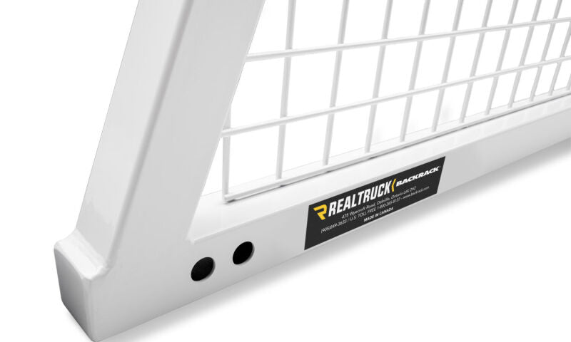 BackRack 04-12 Chevrolet Colorado / 98-21 Nissan Frontier Safety Rack Frame ONLY (Req. HW) - White