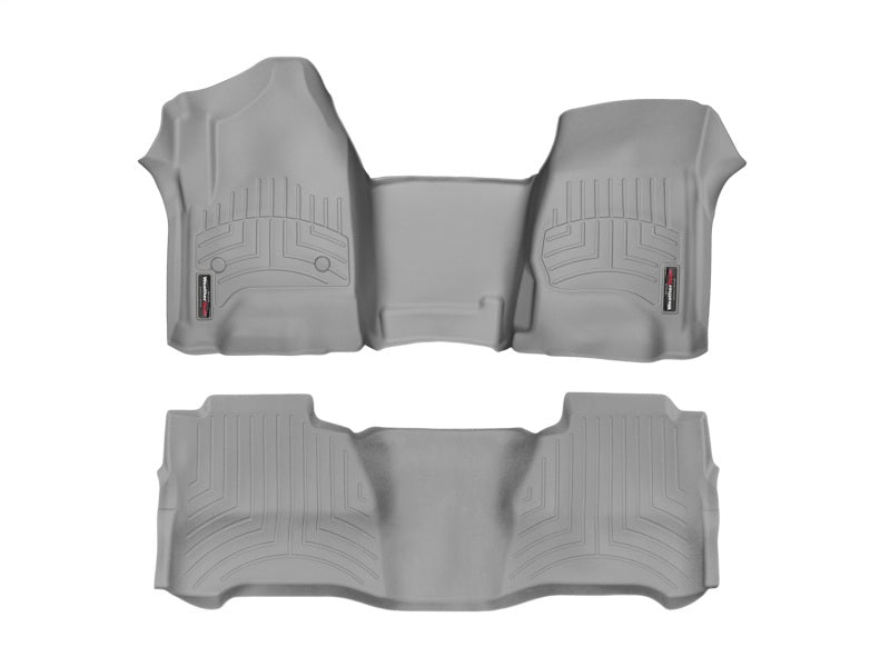 WeatherTech 14+ Maserati Quatroporte Front FloorLiner - Grey