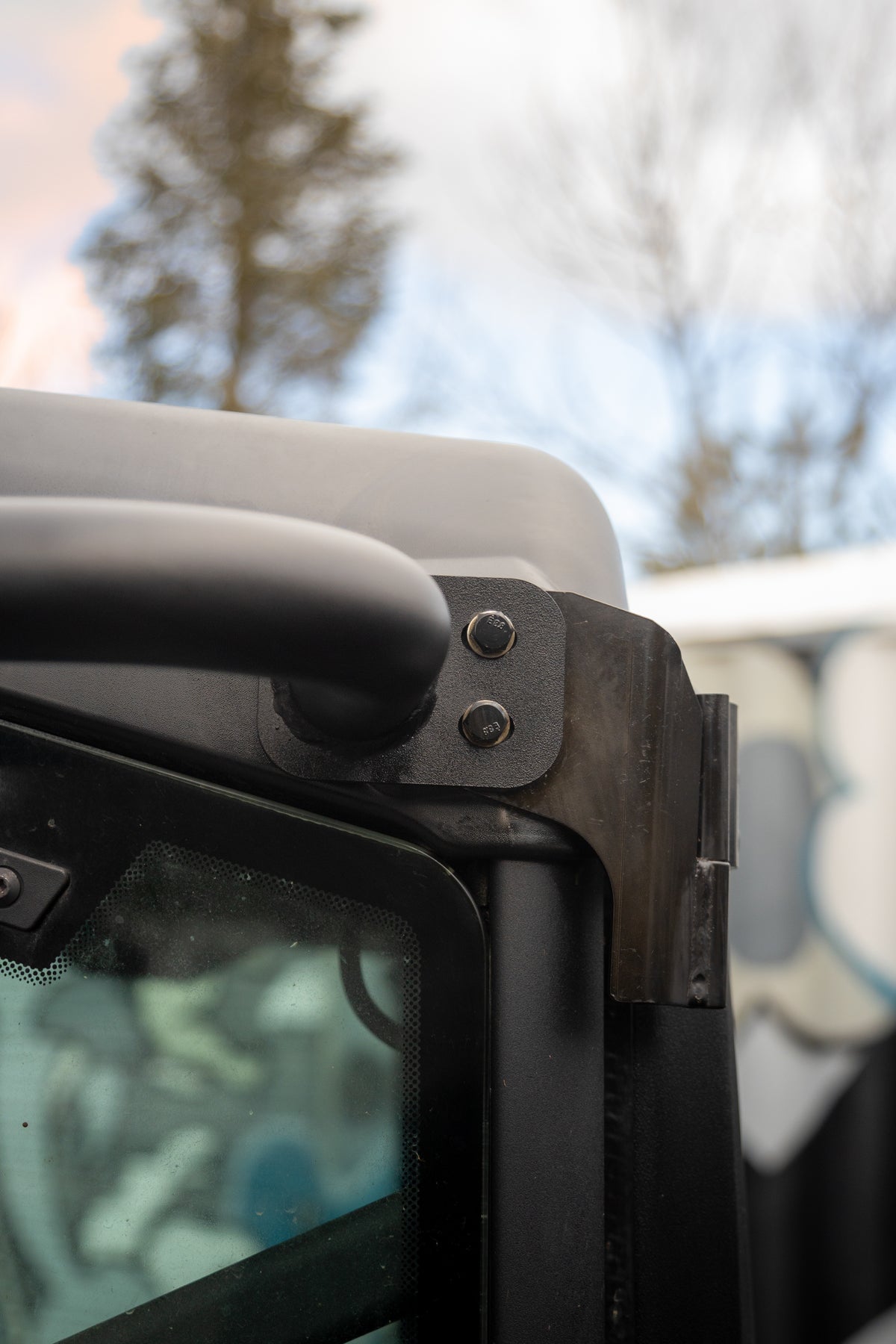 MBRP 2016-Up Can-AM Defender Black-Coated Speaker Mounting Bar Kit
