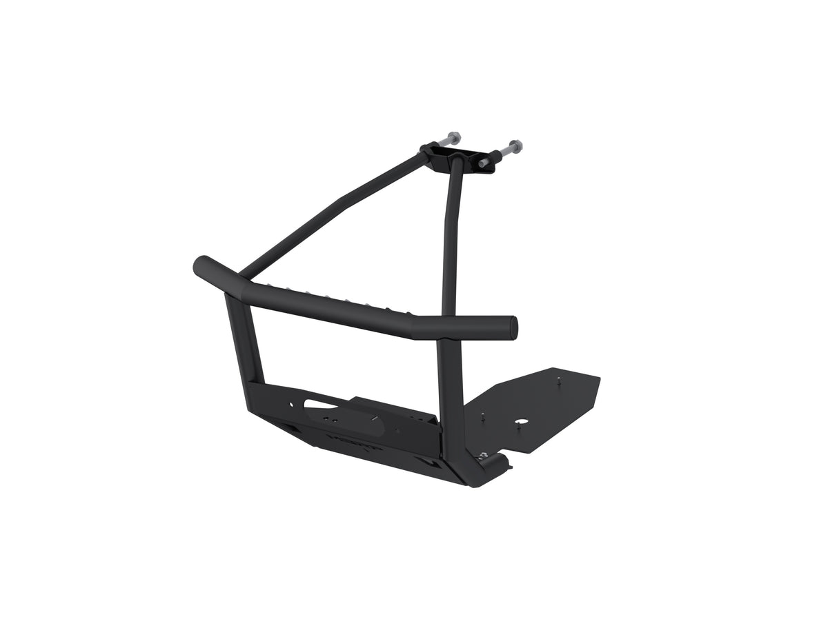 MBRP 2024-Up Can-Am Maverick R, Black-Coated Steel Front Race Bumper