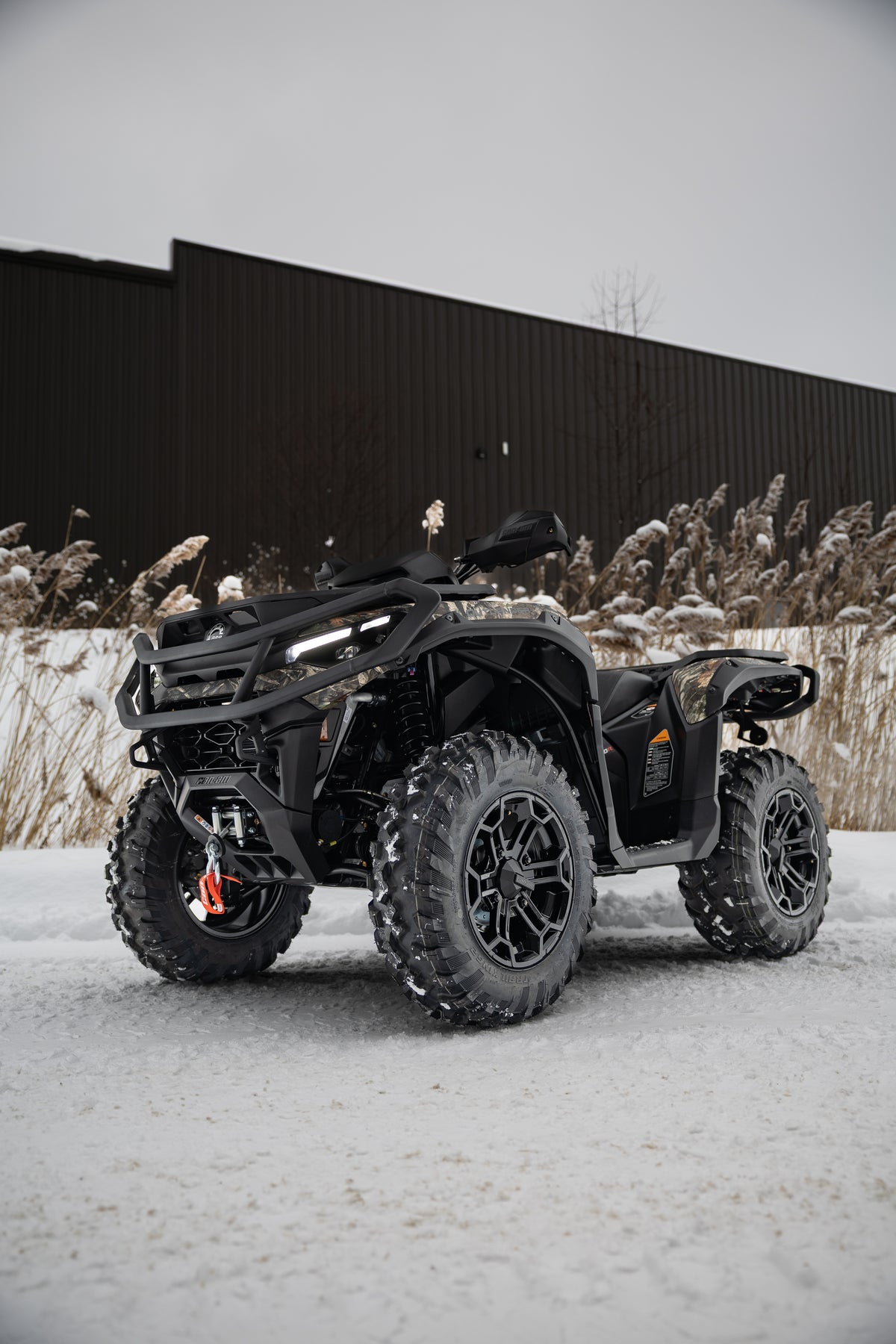 MBRP 25-Up Can-Am Outlander 850/1000R 6-Inch Single Slip-on System, Dual Outlet with CF Tips, Performance Series