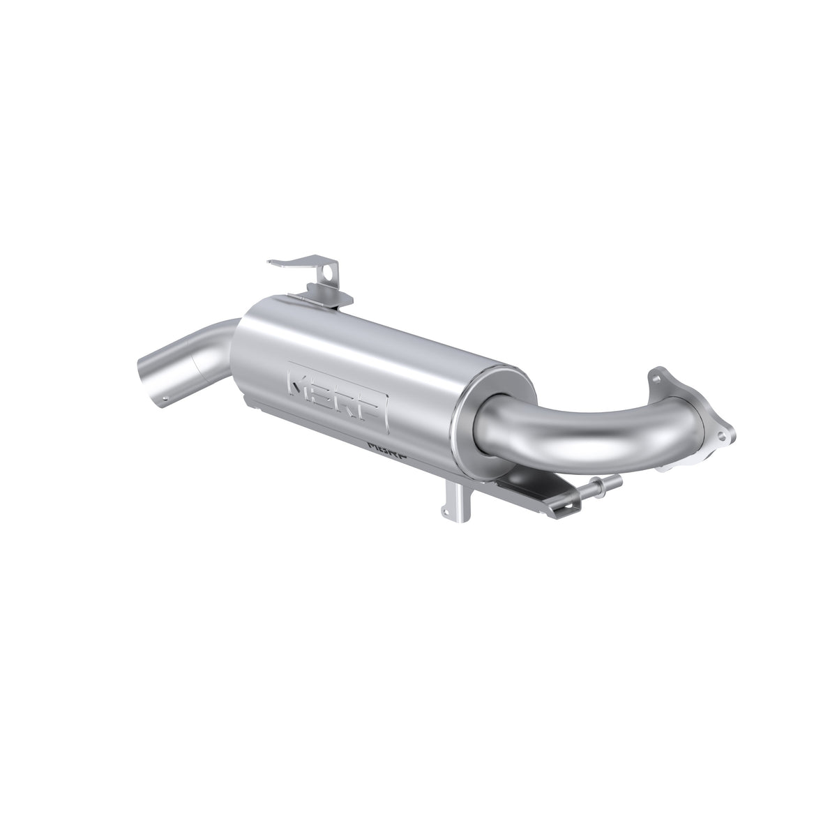 MBRP 20-Present Polaris RZR Pro XP/ Turbo Pro S, Performance Series 5-Inch Single Slip-on System with Catalytic Converter,