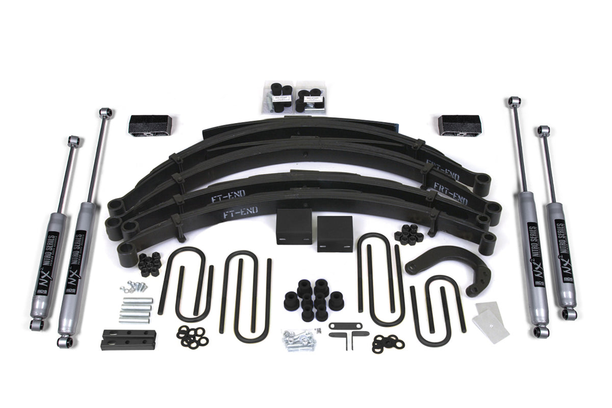 BDS Suspension 8 Inch Lift Kit Chevy/GMC 3/4 Ton Truck/Suburban 77-87 4WD Fox 2.0 Performance Shocks (BDS134FS)
