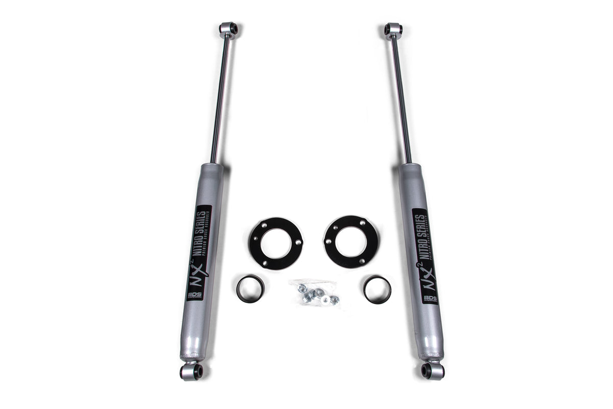 BDS Suspension 2 Inch Leveling Kit Ford Ranger 19-23 4WD W/NX2 Shocks (BDS1544H)