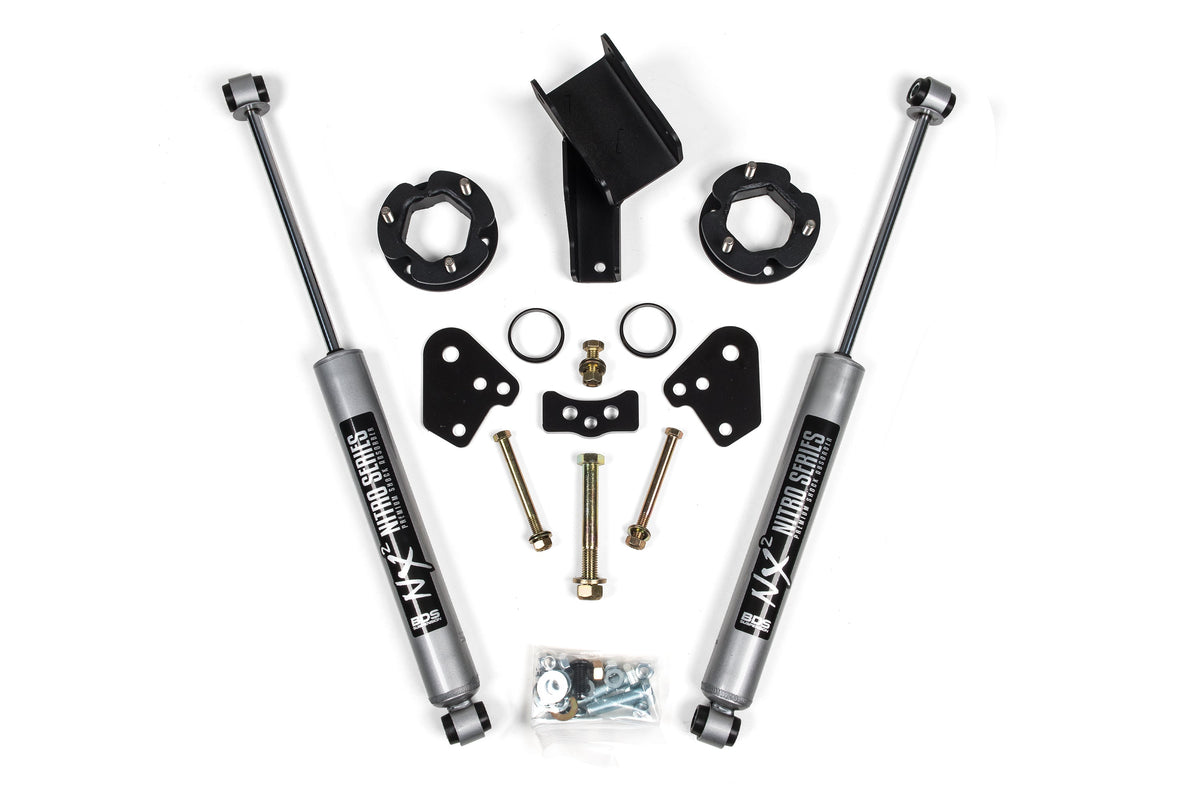 BDS Suspension 2.5 Inch Lift Kit Ford Ranger 19-23 4WD NX2 Nitro Shocks (BDS1546H)