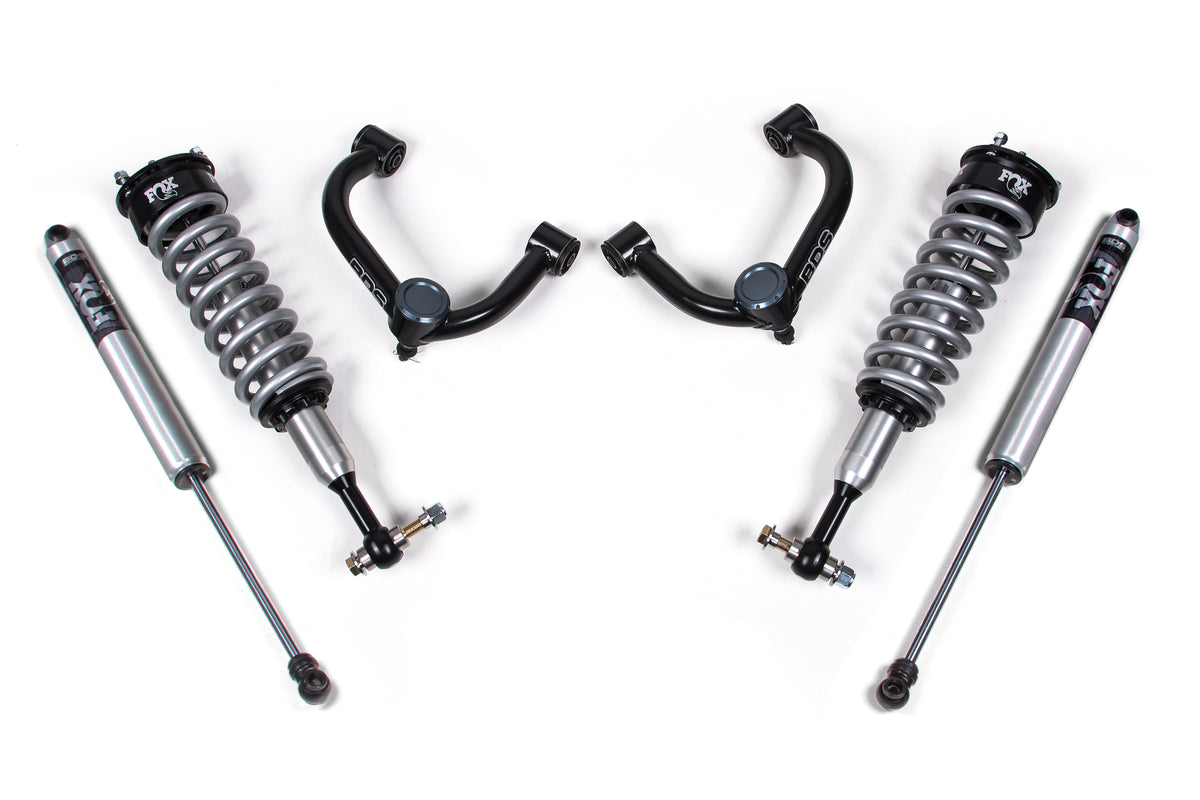 BDS Suspension 2 Inch Lift Kit FOX 2.0 Coil-Over Ford F150 09-13 4WD Fox 2.0 Performance Shocks (BDS1554FSL)