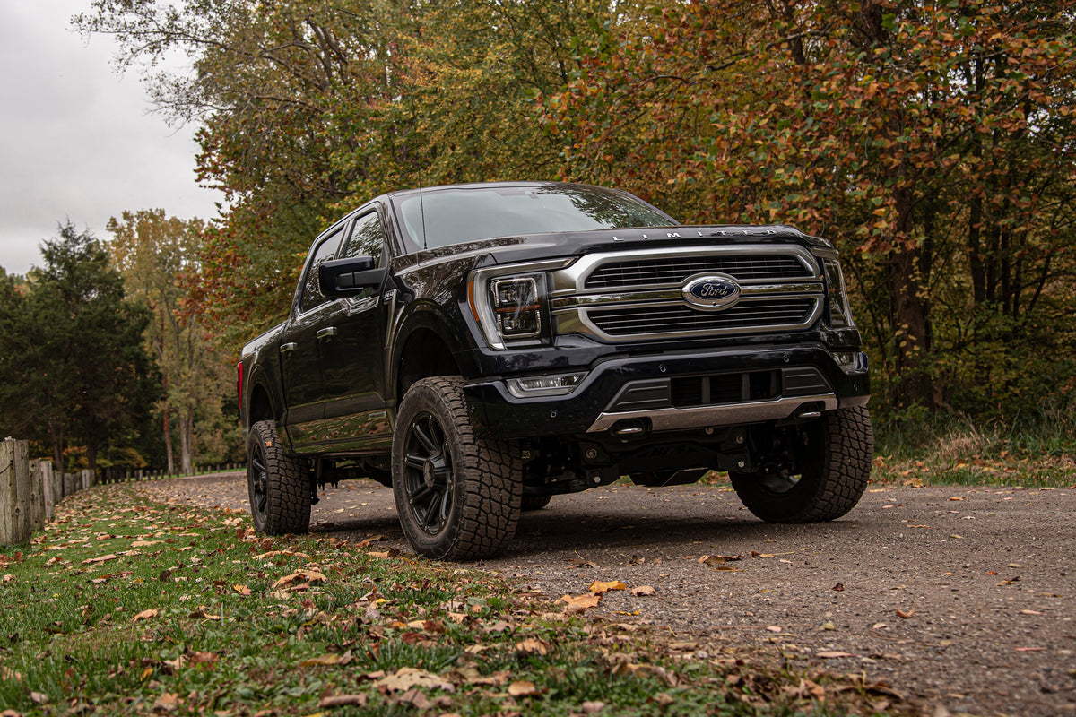 BDS Suspension 21-25 Ford F-150 4WD, 4 Inch Suspension Lift Kit, 3 Inch Rear Lift, Block - Fox 2.5 Performance Elite Series C/O, Fox 2.5 Performance Elite Series Rear Shock BDS Suspension (BDS1584FPE)
