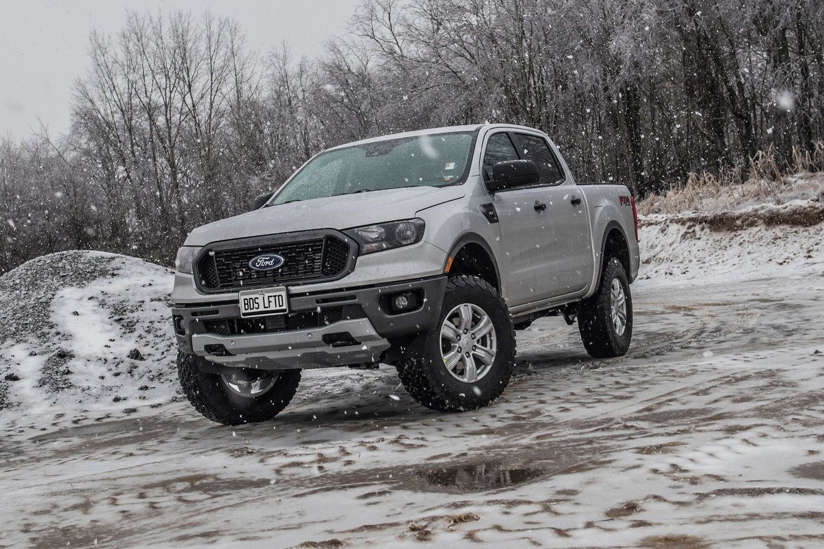 BDS Suspension 19-Present Ford Ranger 3.5 Inch 2.5 Coilover DSC, BDS UCA, 2.5 DSC Rear Shocks BDS Suspension (BDS1587FPE)