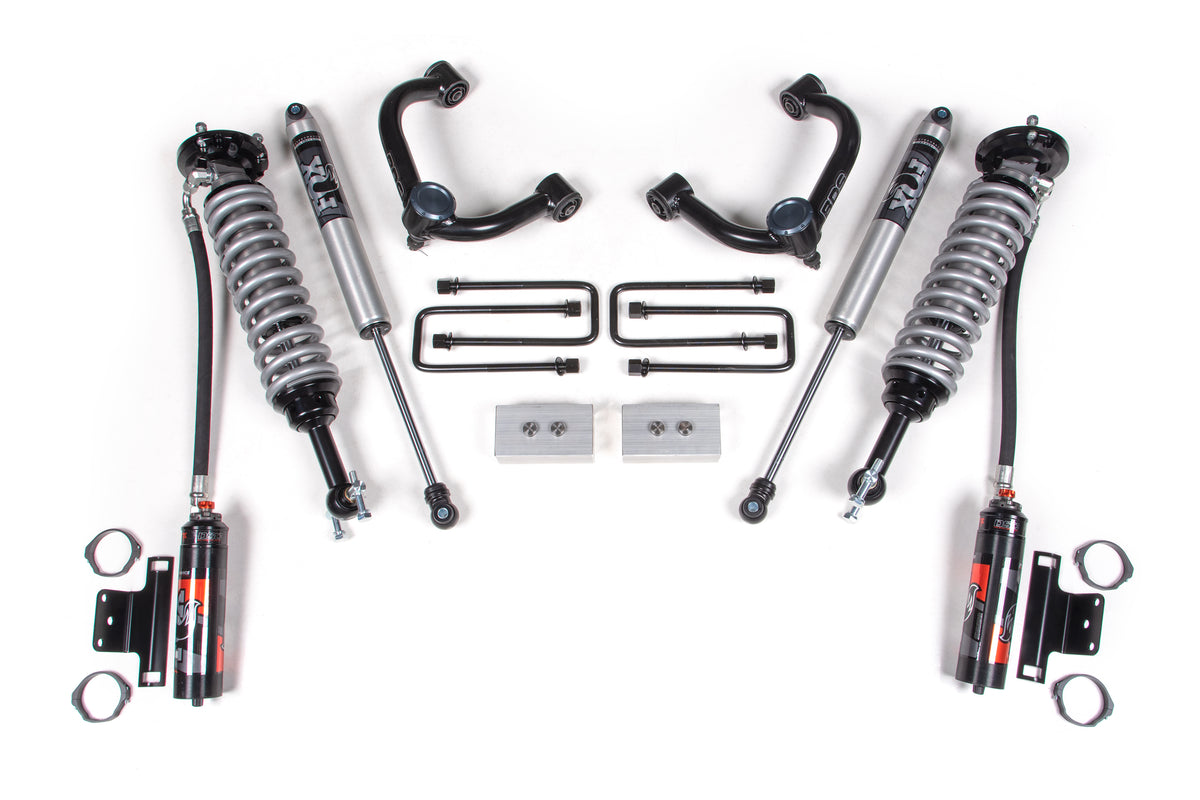 BDS Suspension 3 Inch Lift Kit FOX 2.5 Performance Elite Coil-Over Ford F150 14-20 4WD (BDS1588FPE)
