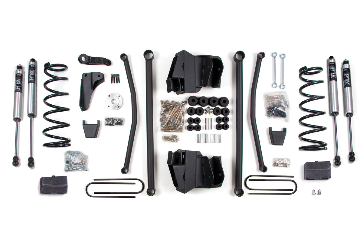 BDS Suspension 8 Inch Lift Kit Long Arm Dodge Ram 2500/3500 2008 4WD Diesel Manual Block 3.5 Inch Axle Fox 2.0 Performance (BDS1747FS)