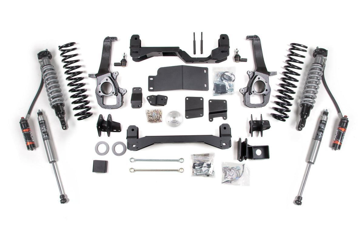 BDS Suspension 09-11 Ram 1500 4WD 4 Inch Suspension Lift Kit, 2 Inch Rear Lift, Spacer - Fox 2.5 Performance Elite Series C/O, Fox 2.5 Performance Elite Series Shocks BDS Suspension (BDS1750PES)