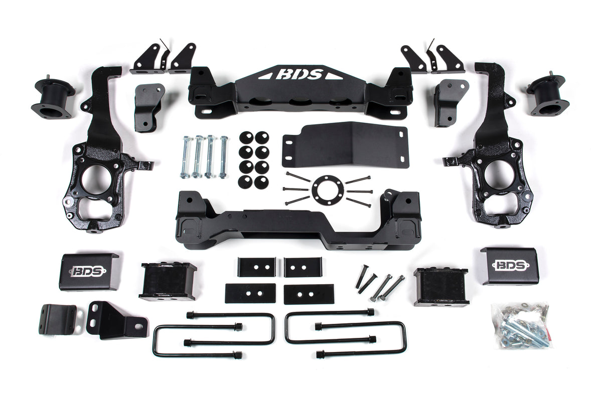BDS Suspension 6 Inch Lift Kit Ford F150 21-24 4WD CCD Equipped BDS Suspension (BDS1961H)