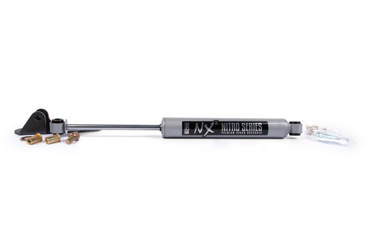 BDS Suspension Single Steering Stabilizer Kit w/ NX2 Shock Silverado/Sierra 2500/3500HD 16-24 4WD (BDS2004SH)