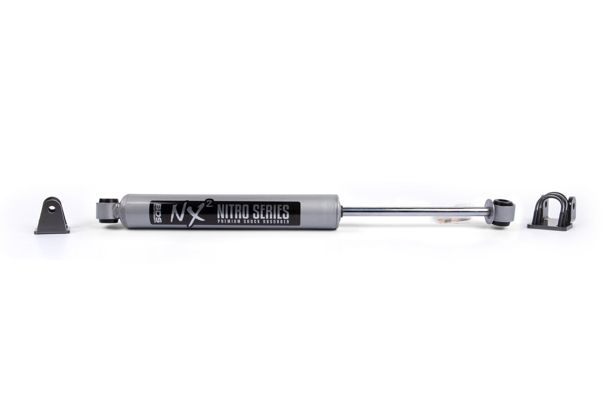 BDS Suspension Single Steering Stabilizer Kit w/ NX2 Shock Silverado/Sierra 1500/2500 88-98 4WD Without OE Stabilizer (BDS2007SH)