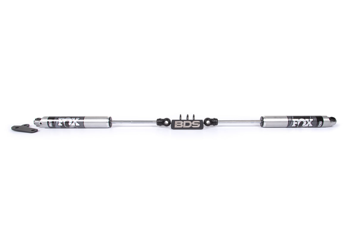 BDS Suspension Dual Steering Stabilizer Kit w/ FOX 2.0 Performance Shocks Ford F250/F350 Super Duty 99-04 4WD (BDS2025DF)