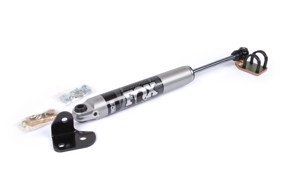 BDS Suspension Single Steering Stabilizer Kit Jeep Wrangler JK 07-18 w/ FOX 2.0 Performance Shocks (BDS2026SF)