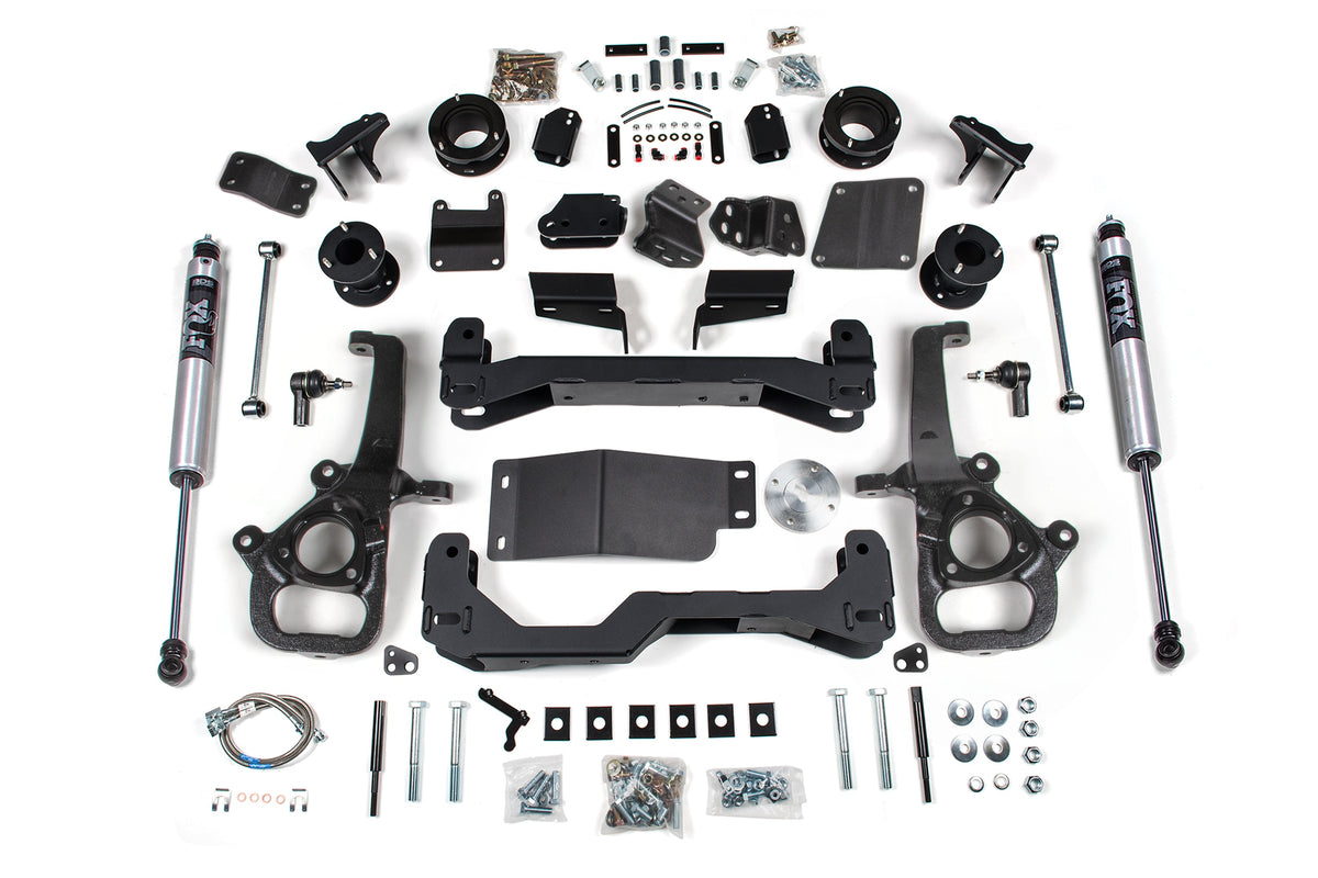 BDS Suspension 2025-2026 Ram 1500 w/ Air Ride 4wd 4 Inch Suspension Lift Kit 3 Inch Rear Lift SpacerStandard BoreStrut Spacer NX2 Shocks BDS Suspension (BDS2122H)