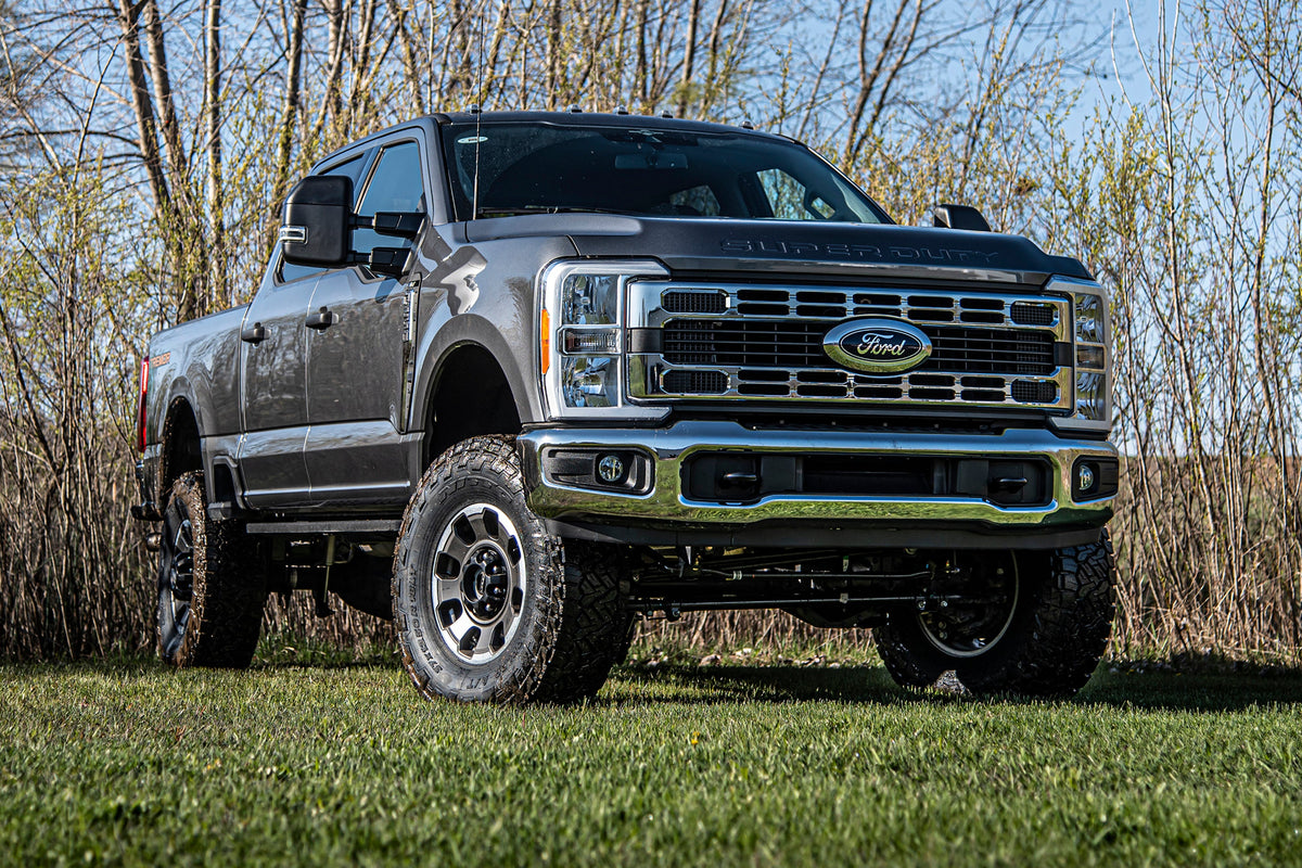 BDS Suspension 5 Inch Lift Kit w/ Radius Arm Ford F250/F350 Super Duty 23-24 4WD Gas Leaf Springs NX2 Nitro (BDS2209H)